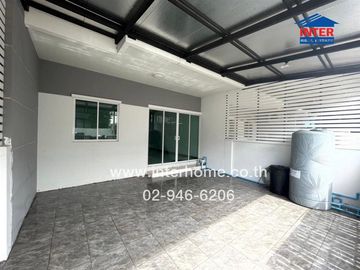 2-storey townhouse, 23 sq m, The Money Village, Rangsit-Khlong Sam, near Big C Khlong 3, Rangsit-Nakhon Nayok Road, Khlong Sam Road, Khlong Luang, Pat