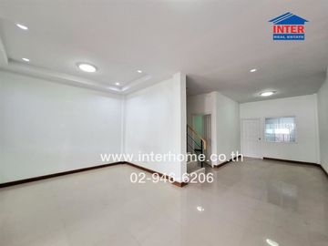 2-storey townhouse, 23 sq m, The Money Village, Rangsit-Khlong Sam, near Big C Khlong 3, Rangsit-Nakhon Nayok Road, Khlong Sam Road, Khlong Luang, Pat