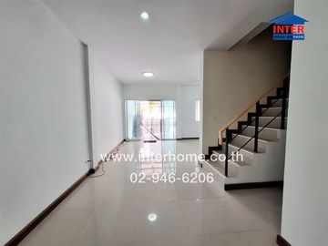 2-storey townhouse, 23 sq m, The Money Village, Rangsit-Khlong Sam, near Big C Khlong 3, Rangsit-Nakhon Nayok Road, Khlong Sam Road, Khlong Luang, Pat