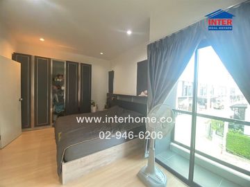 2-storey townhouse, 21.9 sq.w., The Riva Village, Lam Luk Ka Ring Road, Khlong 5, Lam Luk Ka Road, Khlong 5 Road, west side, Lam Luk Ka, Pathum Thani