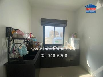 2-storey townhouse, 21.9 sq.w., The Riva Village, Lam Luk Ka Ring Road, Khlong 5, Lam Luk Ka Road, Khlong 5 Road, west side, Lam Luk Ka, Pathum Thani