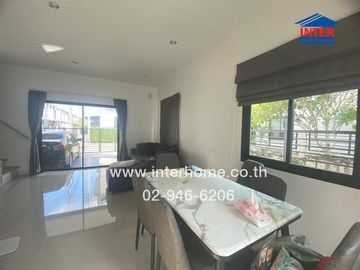 2-storey townhouse, 21.9 sq.w., The Riva Village, Lam Luk Ka Ring Road, Khlong 5, Lam Luk Ka Road, Khlong 5 Road, west side, Lam Luk Ka, Pathum Thani