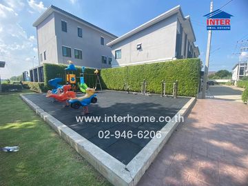 2-storey townhouse, 21.9 sq.w., The Riva Village, Lam Luk Ka Ring Road, Khlong 5, Lam Luk Ka Road, Khlong 5 Road, west side, Lam Luk Ka, Pathum Thani