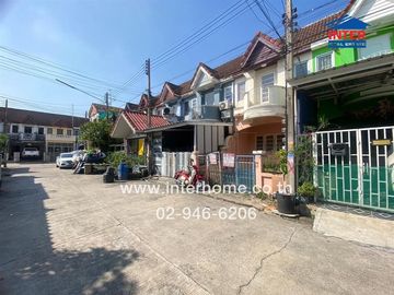 2-storey townhouse, 24 sq m, Pongsirichai Village 1, near Southeast Asia University, Do Home Petchkasem, Petchkasem Road, Phutthamonthon Sai 4 Road, K