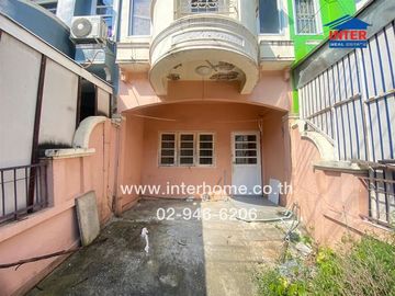 2-storey townhouse, 24 sq m, Pongsirichai Village 1, near Southeast Asia University, Do Home Petchkasem, Petchkasem Road, Phutthamonthon Sai 4 Road, K