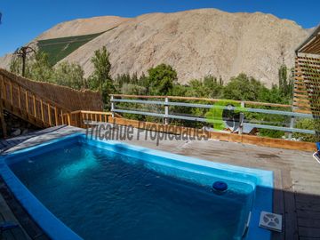 En Paihuano, Valle del Elqui, venta de casa con piscina y quincho. Hermosa vista. $69 millones