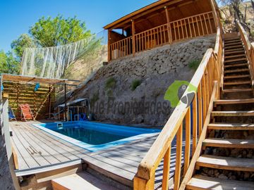 En Paihuano, Valle del Elqui, venta de casa con piscina y quincho. Hermosa vista. $69 millones