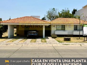 CASA DE UNA PLANTA EN VENTA (CLUB DE GOLF LA HACIENDA)