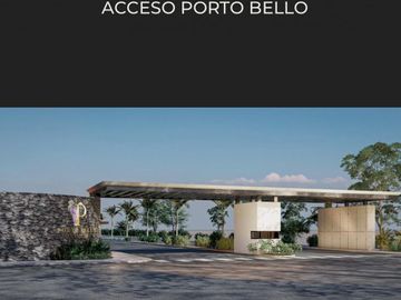 PORTOBELLO RESIDENCIAL  A LA ENTRADA DEL ESTERO BEACH, TERRENO 180 M2