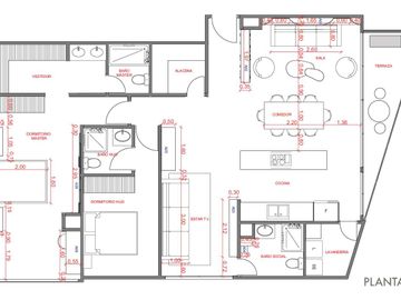 LUJOSO DEPARTAMENTO EN VENTA SECTOR PRIMERO DE MAYO (EDIFICIO TERRA)