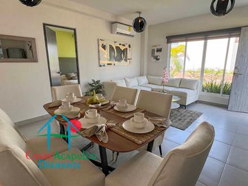 Departamento en venta en condominio con club de playa
