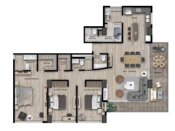 APARTAMENTO EXPOFERIAS