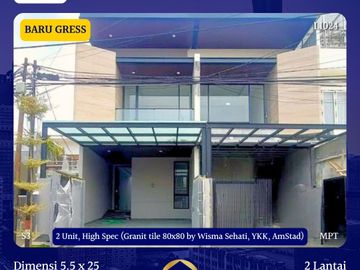 RUMAH BARU GRESS KUPANG BARU SUKOMANUNGGAL DKT RAYA DARMO PERMAI SATELIT HR MUHAMMAD
