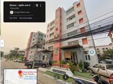 Sale Chiang Mai Seven Stars Condo, 1st floor, corner room, 30m, 1.69MB, free furniture, Chet Yot-Yu Yen Rd., Chang Phueak, Mueang Chiang Mai