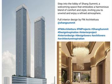 Shang Summit Quezon City Studio Unit Preselling Condo - Best Investment