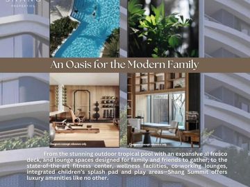 Shang Summit Quezon City Studio Unit Preselling Condo - Best Investment