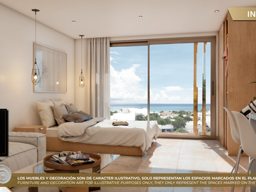 VENTA DEPARTAMENTOS EN PLAYA DEL CARMEN, A PASOS DEL MAR Y LA FAMOSA 5TA AVENIDA.