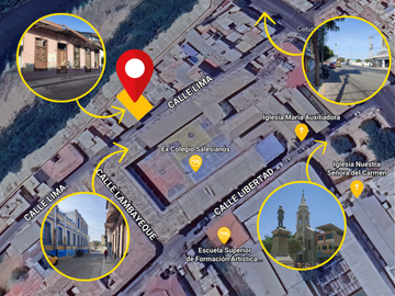Terreno en Venta con doble frente muy cerca al centro de Piura
