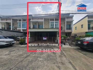 2-storey townhouse, 26.9 sq.w., Habitatown Fold Village, Tiwanon-Chaengwattana, Krungthep-Pathum Thani Road, Tiwanon Road, Mueang Pathum Thani, Pathum