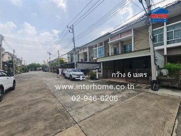 2-storey townhouse, 26.9 sq.w., Habitatown Fold Village, Tiwanon-Chaengwattana, Krungthep-Pathum Thani Road, Tiwanon Road, Mueang Pathum Thani, Pathum