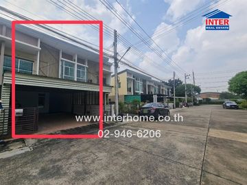 2-storey townhouse, 26.9 sq.w., Habitatown Fold Village, Tiwanon-Chaengwattana, Krungthep-Pathum Thani Road, Tiwanon Road, Mueang Pathum Thani, Pathum