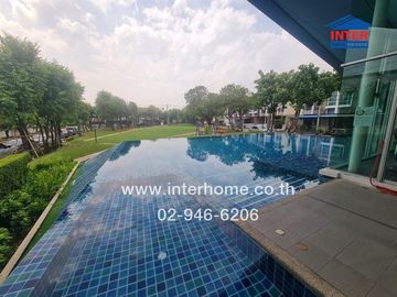 2-storey townhouse, 26.9 sq.w., Habitatown Fold Village, Tiwanon-Chaengwattana, Krungthep-Pathum Thani Road, Tiwanon Road, Mueang Pathum Thani, Pathum