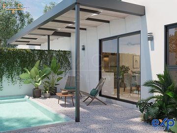 Casa de 2 recámaras en venta en zona norte de Mérida - Preventa diciembre 2026