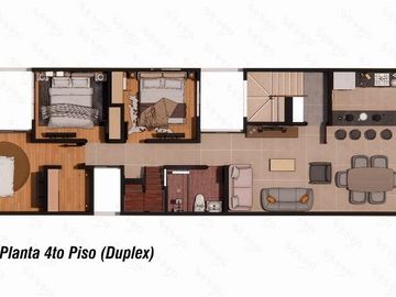 VENDO DUPLEX DE 149 M2 DE AREA ACUPADA, PISO 4,5, URBANIZACION SANTO DOMINGO ETAPA 12-CARABAYLLO