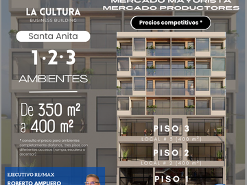 Alquiler Locales en Nuevo Edificio Frente a Mercado Mayoria de Lima