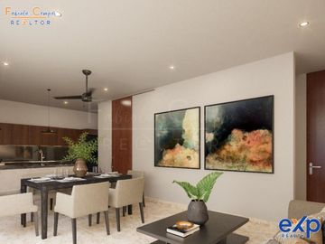 Casa de 2 recamaras en venta a 15 minutos de Progreso en Mérida Yucatán CON PRECIO ESPECIAL - Preventa 24 meses