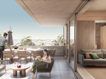 Condo en venta con alberca en Av. Bonampak, Cancún