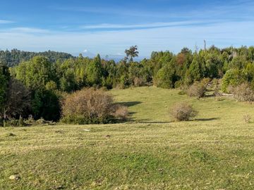 Campo a una hora de Puerto Varas de 8,6 hectáreas con hermosa vista