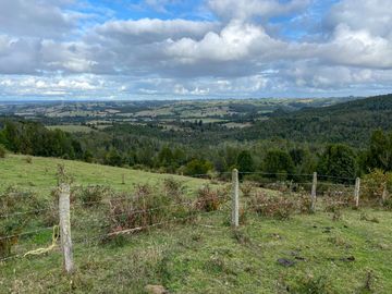 Campo a una hora de Puerto Varas de 8,6 hectáreas con hermosa vista