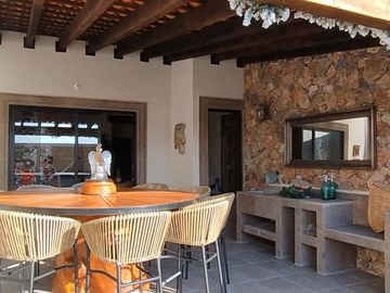 Casa en Magnolia, San Miguel de Allende, recámara en planta baja, 278 m2 de const