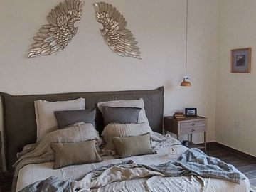 Casa en Magnolia, San Miguel de Allende, recámara en planta baja, 278 m2 de const