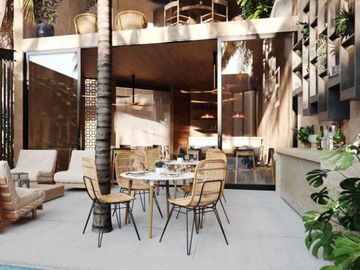Apartamento con balcón, alberca, pre-construcción, en venta, Temozón Norte, Mérida Yucatán