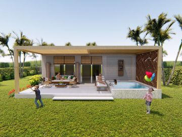 2 HERMOSAS CASAS DE PLAYA Y CAMPO EN LA PUNTA DE BOMBÓN EN VENTA