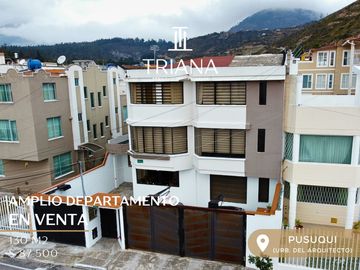 DEPARTAMENTO CON VISTA PANORAMICA EN VENTA SECTOR PUSUQUÍ (URB DEL ARQUITECTO)