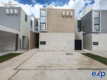 Casa de 2 recámaras en venta, en Privada Residencial con amenidades en Conkal, Yucatán - Entrega diciembre 2024