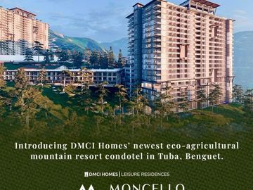 𝐏𝐫𝐞 - 𝐒𝐞𝐥𝐥𝐢𝐧𝐠 𝟏𝟓% 𝐃𝐏 𝐏𝐑𝐎𝐌𝐎 2 BEDROOM CONDOTEL 𝐌𝐨𝐧𝐜𝐞𝐥𝐥𝐨 𝐂𝐫𝐞𝐬𝐭 𝐢𝐧 𝐓𝐮𝐛𝐚, 𝐁𝐞𝐧𝐠𝐮𝐞𝐭