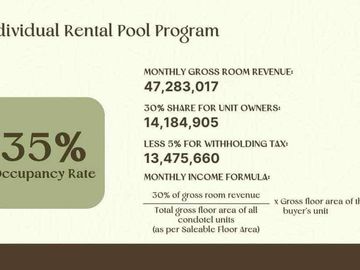 𝐏𝐫𝐞 - 𝐒𝐞𝐥𝐥𝐢𝐧𝐠 𝟏𝟓% 𝐃𝐏 𝐏𝐑𝐎𝐌𝐎 2 BEDROOM CONDOTEL 𝐌𝐨𝐧𝐜𝐞𝐥𝐥𝐨 𝐂𝐫𝐞𝐬𝐭 𝐢𝐧 𝐓𝐮𝐛𝐚, 𝐁𝐞𝐧𝐠𝐮𝐞𝐭