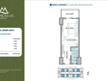 𝐏𝐫𝐞 - 𝐒𝐞𝐥𝐥𝐢𝐧𝐠 𝟏𝟓% 𝐃𝐏 𝐏𝐑𝐎𝐌𝐎 2 BEDROOM CONDOTEL 𝐌𝐨𝐧𝐜𝐞𝐥𝐥𝐨 𝐂𝐫𝐞𝐬𝐭 𝐢𝐧 𝐓𝐮𝐛𝐚, 𝐁𝐞𝐧𝐠𝐮𝐞𝐭