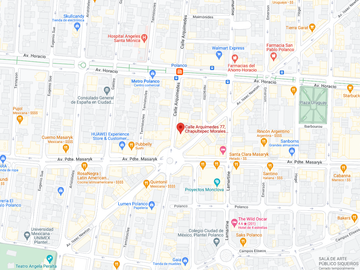 DEPARTAMENTO EN COL. POLANCO V SECC, ALC. MIGUEL HIDALGO.