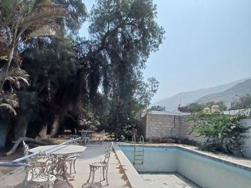 VENTA DE CASA DE CAMPO COMO TERRENO EN CHACLACAYO AT 1079MW