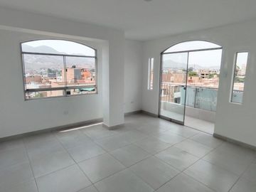 VENDO EN ESTRENO ULTIMO DEPARTAMENTO CON VISTA PANORAMICA DE 161 m2 CON 2 BALCONES EN LA FLORESTA DE PRO LOS OLIVOS.