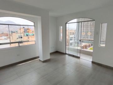 VENDO EN ESTRENO ULTIMO DEPARTAMENTO CON VISTA PANORAMICA DE 161 m2 CON 2 BALCONES EN LA FLORESTA DE PRO LOS OLIVOS.