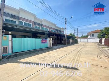 2-storey townhouse, 21.8 sq.w., Supalai Garden Ville Village, Rangsit-Khlong 2, near Chokchai Rangsit School, Rangsit-Nakhon Nayok Road, Rangsit Canal