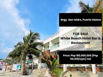For Sale | White Beach Hotel Bar & Restaurant, Brgy. San Isidro, Puerto Galera