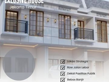 Rumah Klender Duren Sawit, Baru 2 LANTAI Mewah Murah, Jaktim Kota Jakarta Timur (ARR123) Jual Dijual