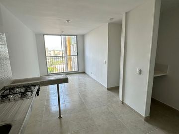 VENTA DE APARTAMENTO EN EL ROSARIO, BARRANQUILLA - 47 M², 2 HABITACIONES